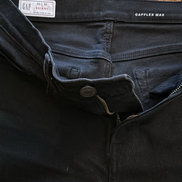 Men’s Gap Black Charcoal Jeans 32x30 - Picture 4 of 5